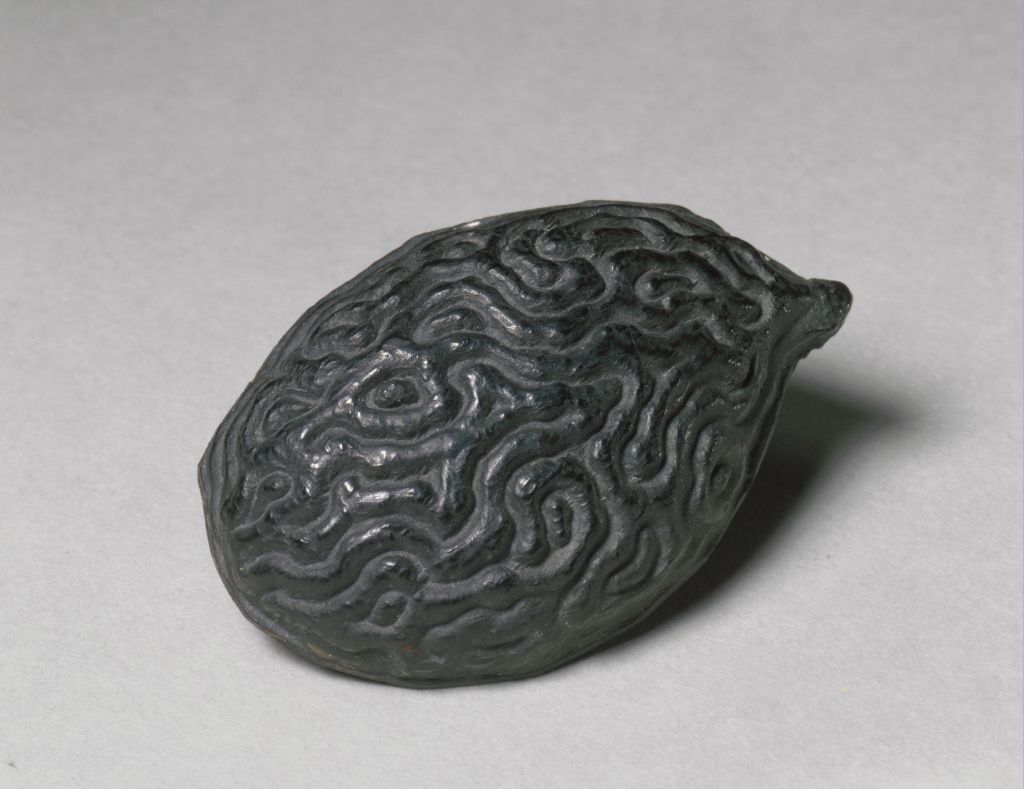 图片[1]-Luo Xiaohua’s half-peach stone ink-China Archive